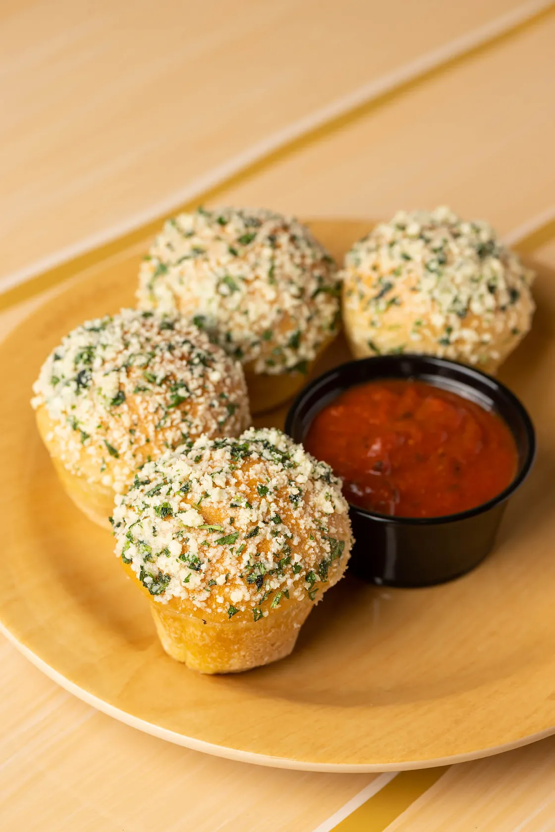 Toadstool Cheesy Garlic Knots. Pirates & Princesses
