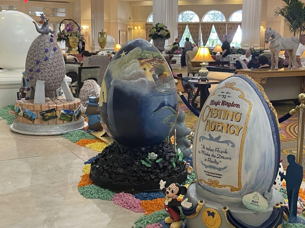 GrandFloridianChocolateEggsdisplay Pirates & Princesses