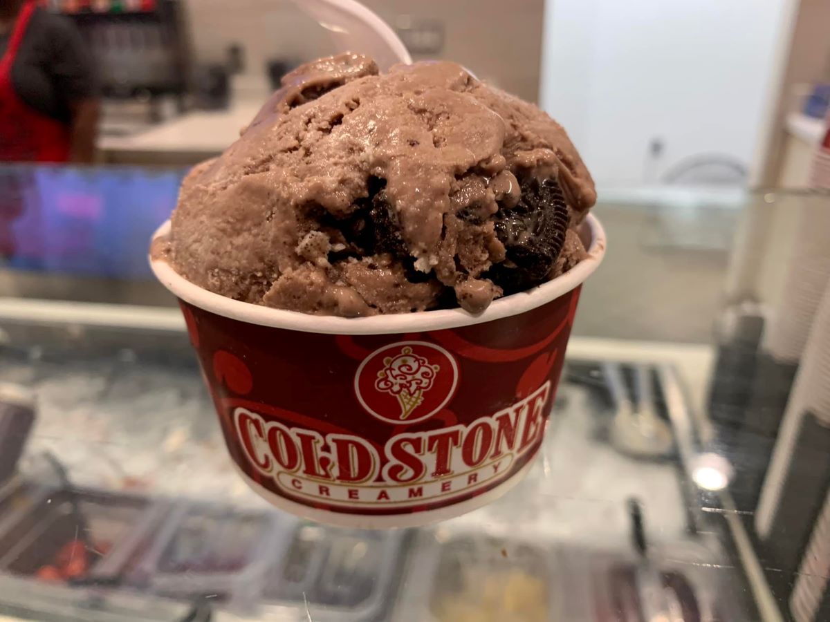silk almondmilk at cold stone cremeary Pirates & Princesses