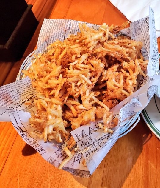 potato and onion webb appetizer finnegans universal studios florida | Pirates & Princesses