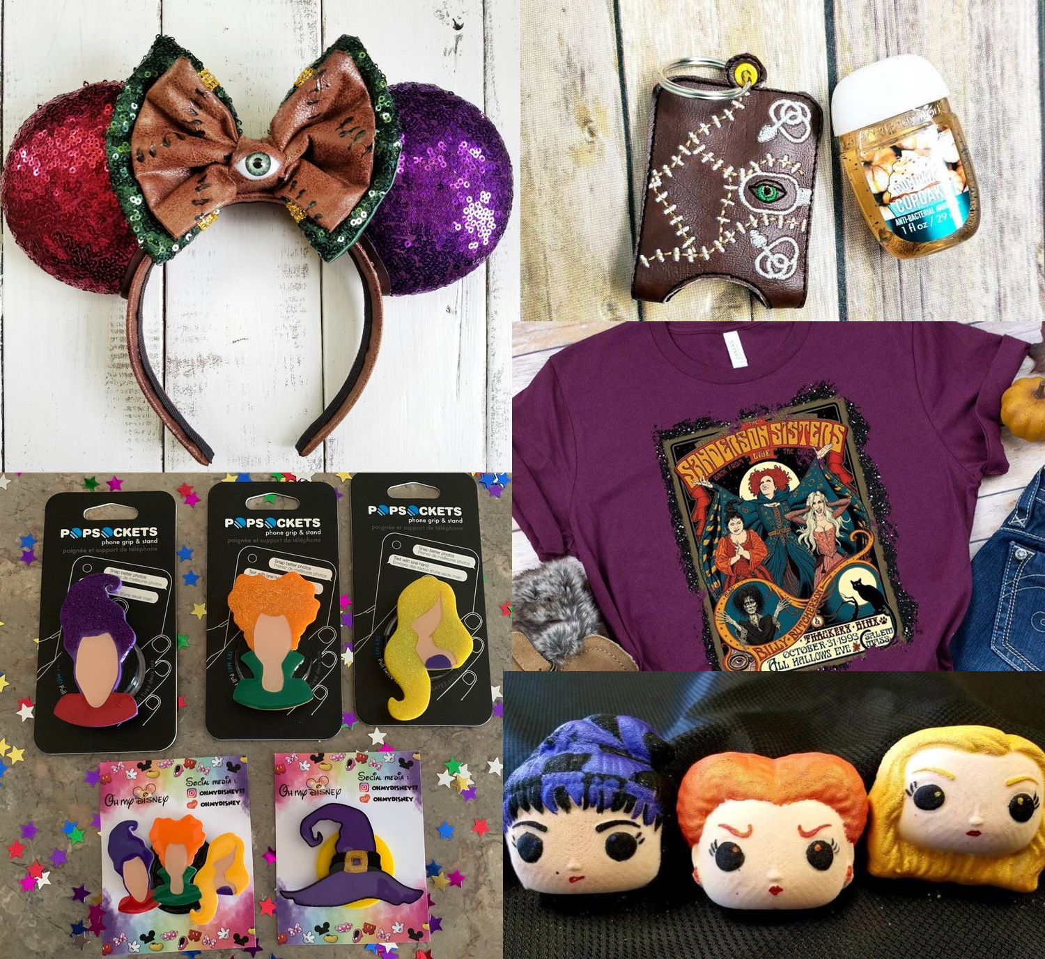Hocus Pocus Merch Etsy Pirates Princesses