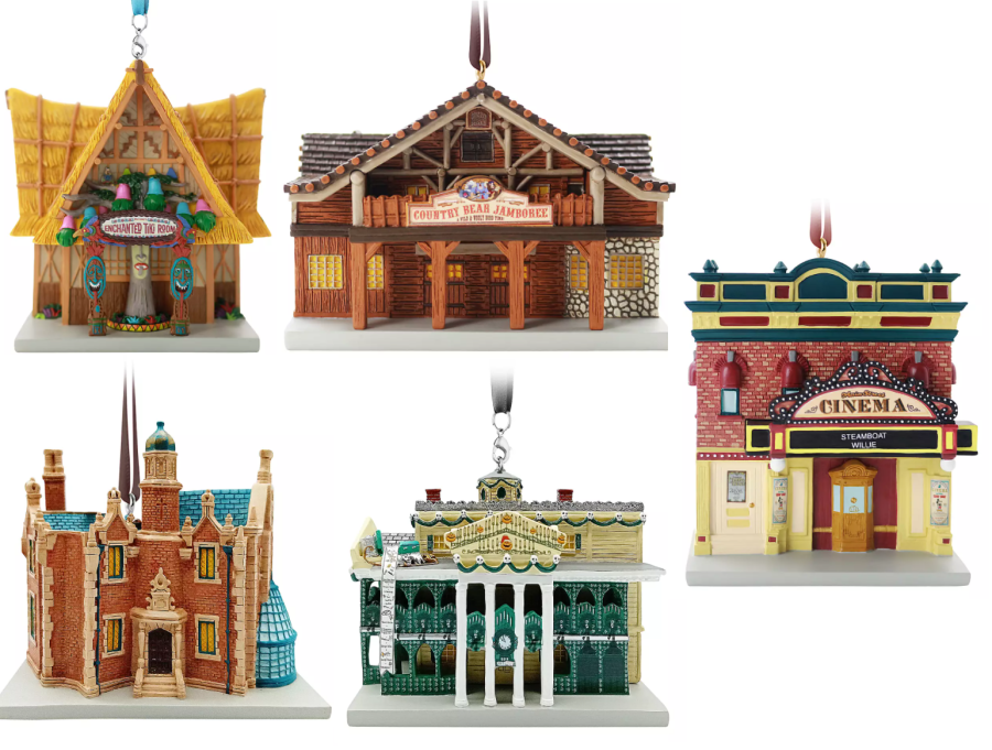 New Disney Parks Attraction Ornaments Now Available on Shop Disney
