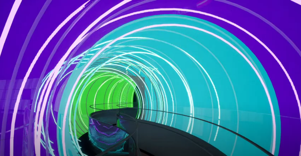 Journeyintoimaginationrainbowtunnelfutureport Pirates & Princesses