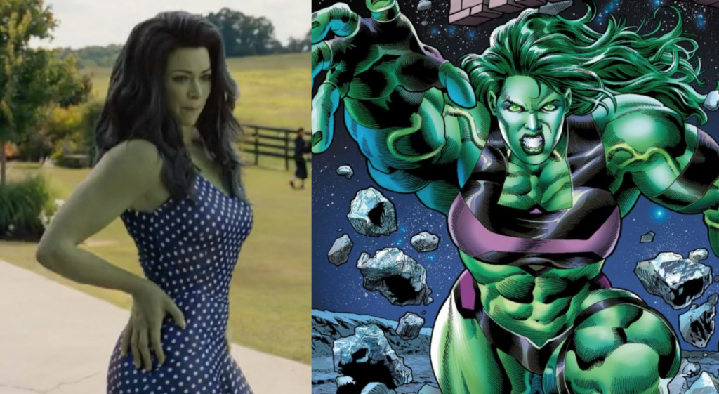 SheHulk Was Supposed To Be More Muscular During Development