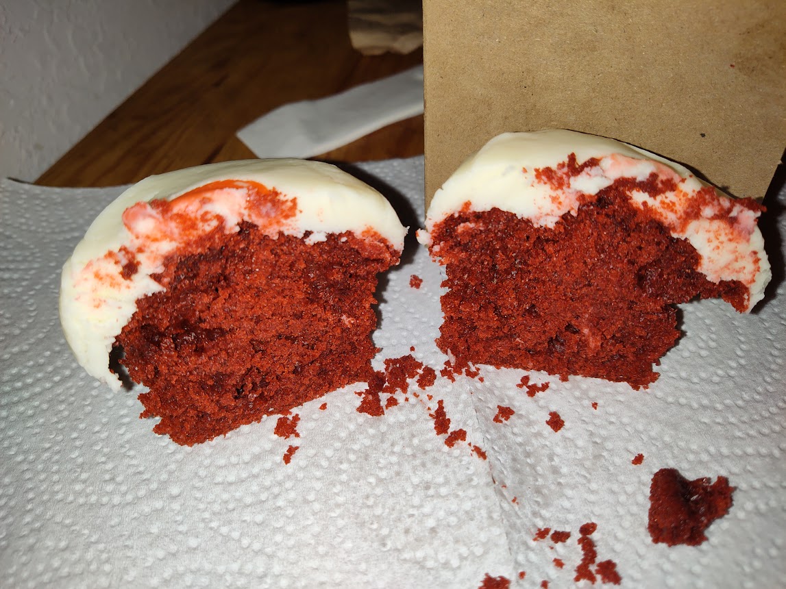 sprinkles red velvet cupcake Pirates & Princesses