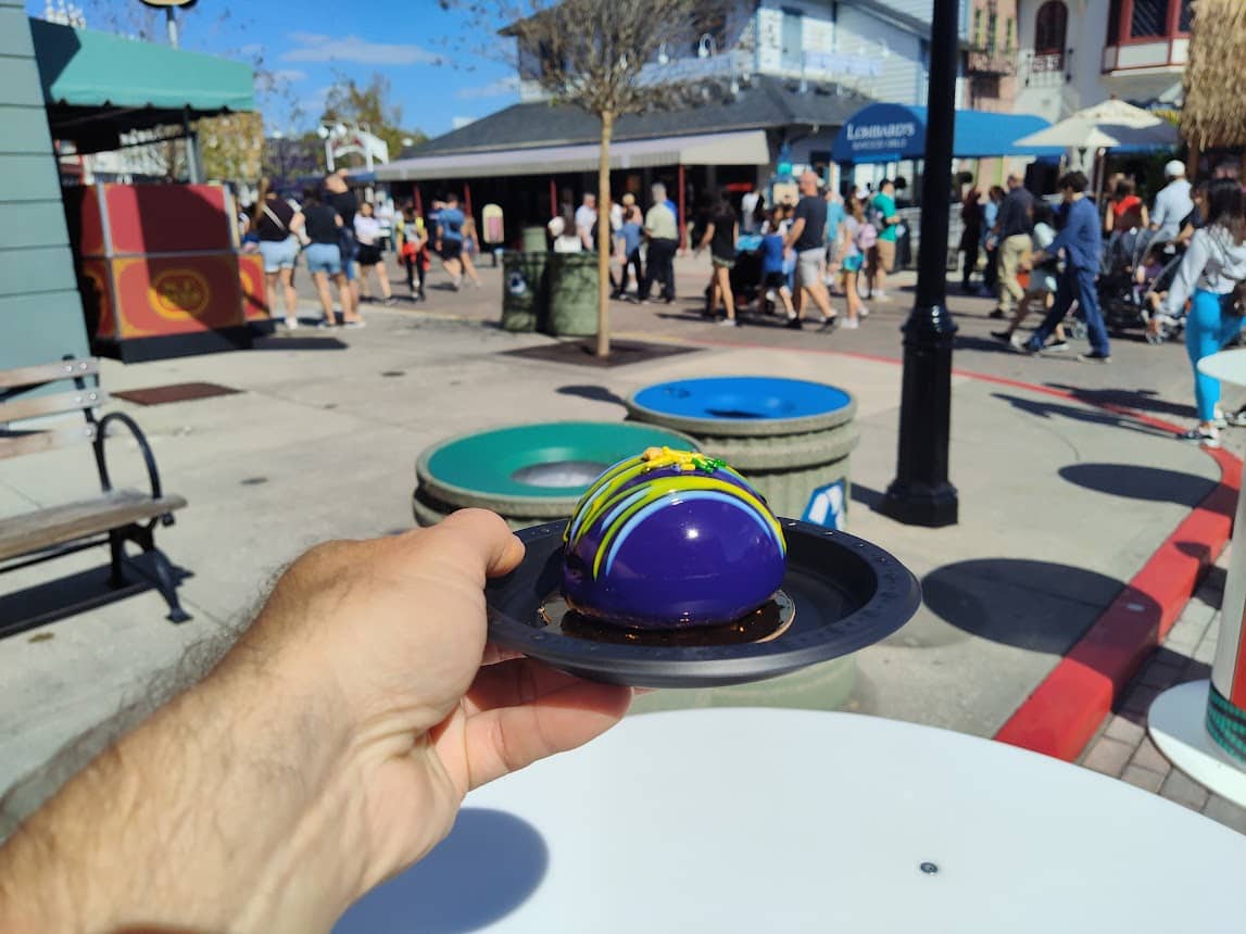 Banana foster creme brulee sphere 3 Pirates & Princesses