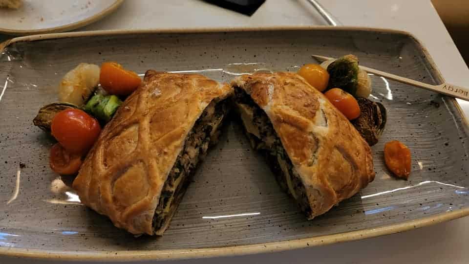 vegetable wellington Steakhouse 71 Pirates & Princesses